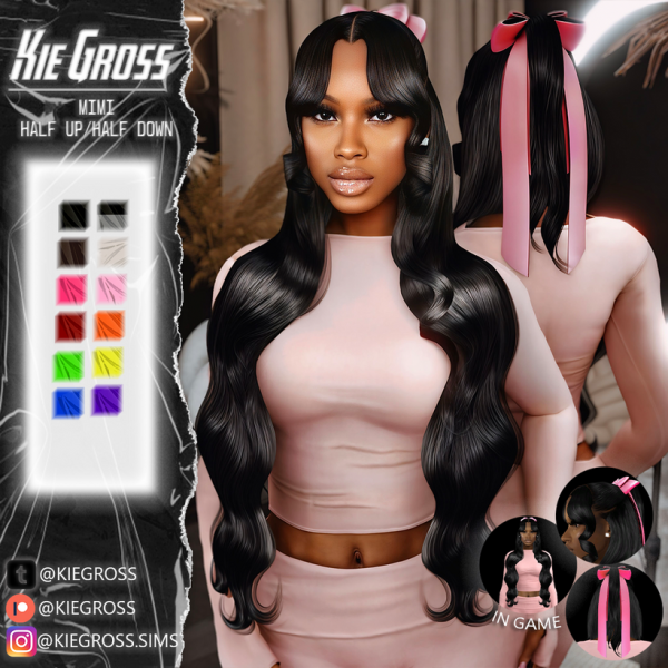 Alpha Clara Mimi and Aiysah by simsfinds - The Sims 4 Custom Content