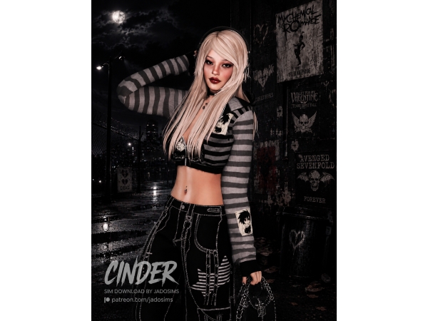 Alpha Cinder (Sim Download) - The Sims 4 Custom Content