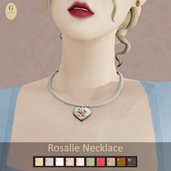 Maxis Match Rosalie Necklace by simsfinds - The Sims 4 Custom Content