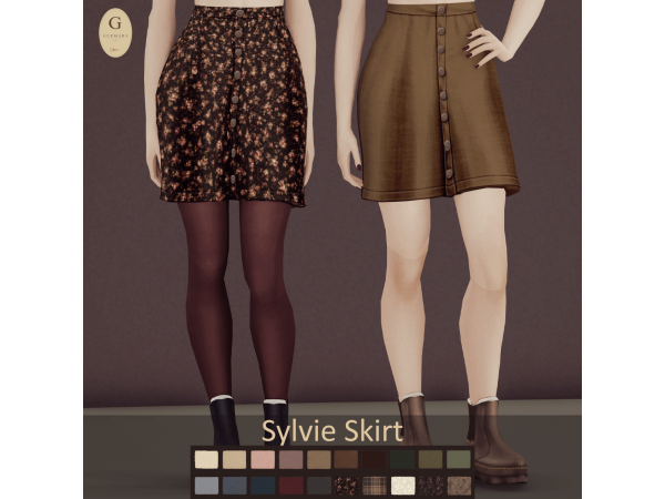 Sylvie skirt By Guemara