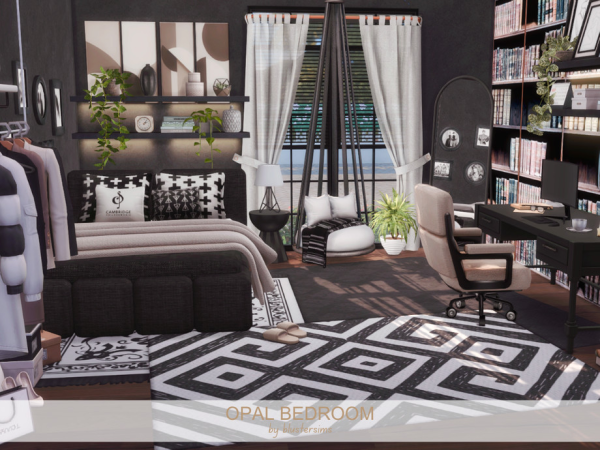 Opal Bedroom by BlusterSims