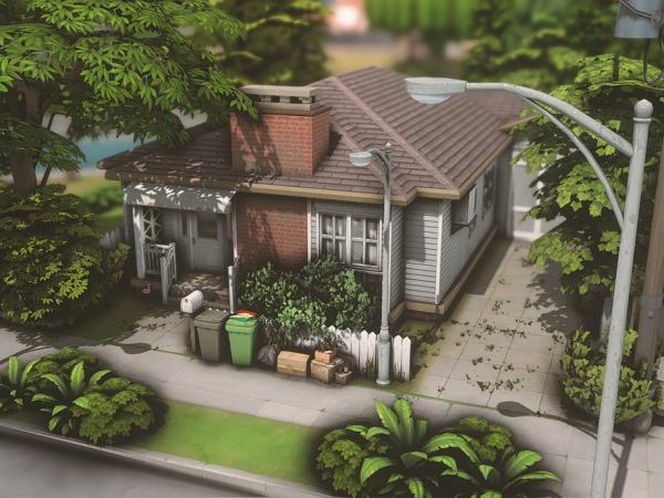 Maxis Match Small Realistic House NO by plumbobkingdom - The Sims 4 Custom Content
