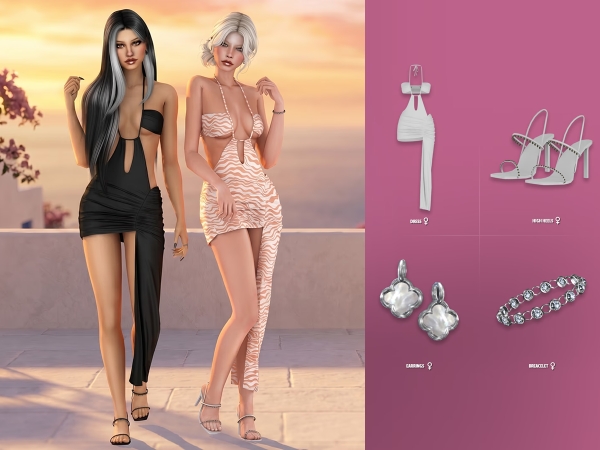 Alpha Rowan Lookbook - The Sims 4 Custom Content