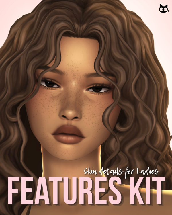 Maxis Match Features Kit skin details for Ladies by simsfinds - The Sims 4 Custom Content