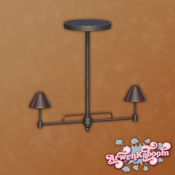 Mix Wedine Ceiling Light by arwenkaboom - The Sims 4 Custom Content