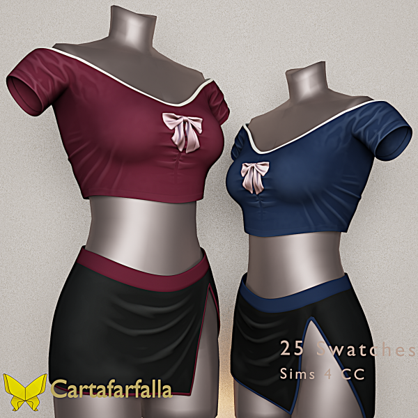 Alpha Cartafarfalla BELLORA by cartafarfalla - The Sims 4 Custom Content