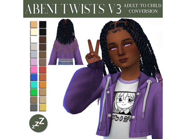 Maxis Match simstrouble hair conversions by sleepyz - The Sims 4 Custom Content