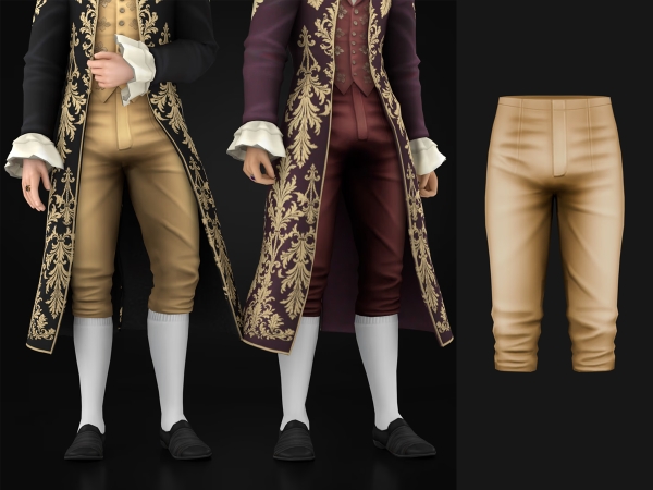 Alpha Philippe Pants - The Sims 4 Custom Content