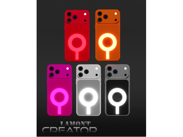 Mix Iphone 17 Neon Cases - The Sims 4 Custom Content
