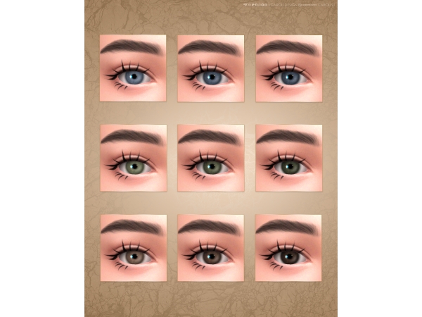 Alpha Eyes 138 HQ - The Sims 4 Custom Content