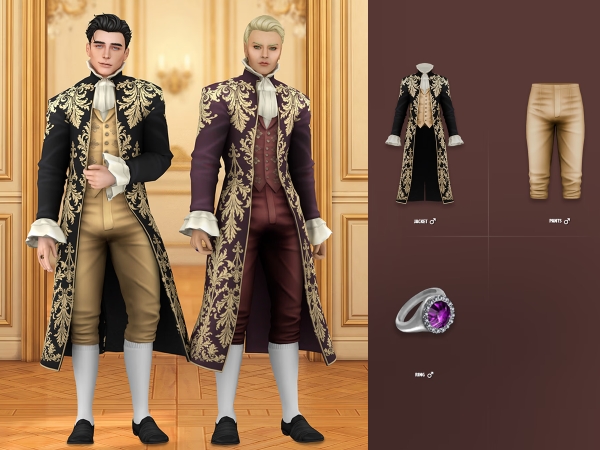 Maxis Match Philippe Lookbook - The Sims 4 Custom Content