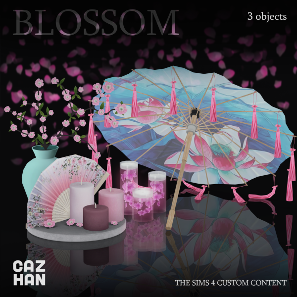 Mix [BLOSSOM] by simsfinds - The Sims 4 Custom Content