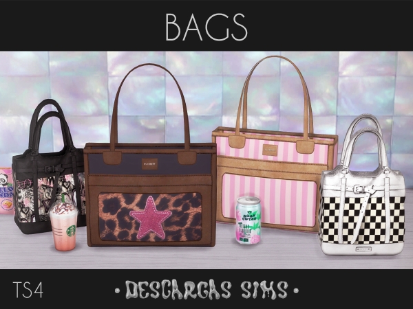 Alpha Bags - The Sims 4 Custom Content