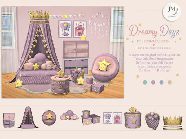 Mix Dreamy Days Kids3 - The Sims 4 Custom Content