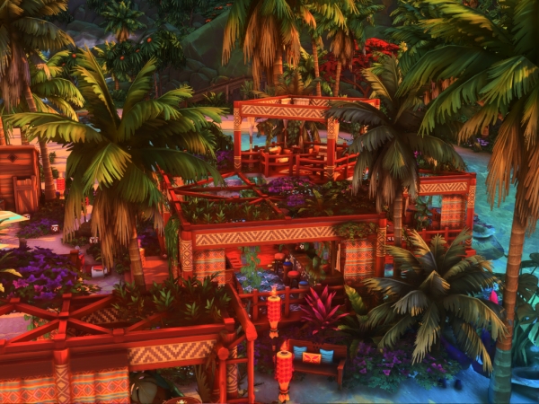 Maxis Match Tropicana Sulani CLUB - The Sims 4 Custom Content