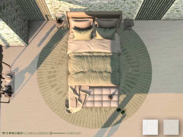 Alpha Foglia Floor - The Sims 4 Custom Content
