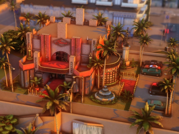 Maxis Match Del Sol Casino Community Lot - The Sims 4 Custom Content