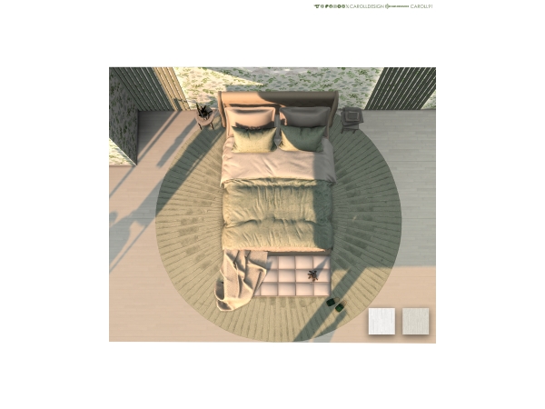 Alpha Foglia Floor - The Sims 4 Custom Content