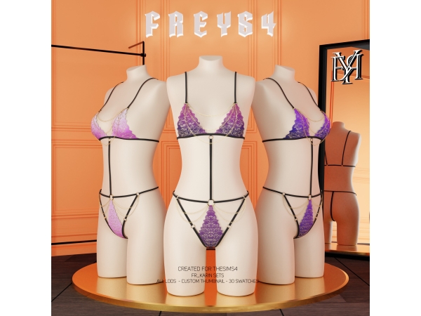 Alpha FR_Karin Sets - The Sims 4 Custom Content