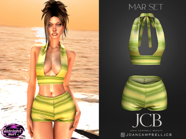 Alpha MAR SET by Joan_Campbell_Beauty_ - The Sims 4 Custom Content