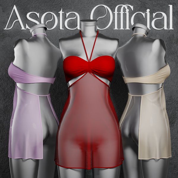 Alpha [ASOTA OFFICIAL] Ester Lingerie by asotaofficial - The Sims 4 Custom Content
