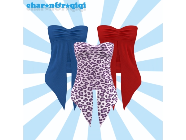 Mix [charonroqiqi]260615_top - The Sims 4 Custom Content