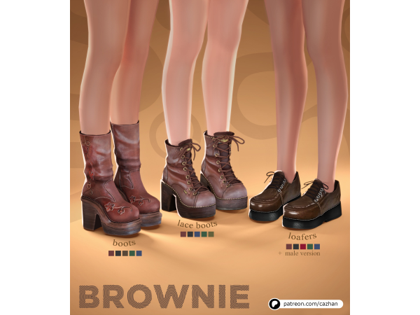 Alpha [brownie] by cazhan - The Sims 4 Custom Content