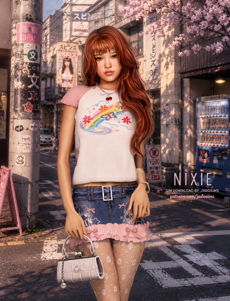 Alpha Nixie (Sim Download) by shopwithflynnn - The Sims 4 Custom Content