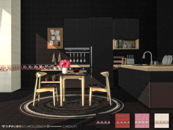 Alpha Campagna Wall - The Sims 4 Custom Content