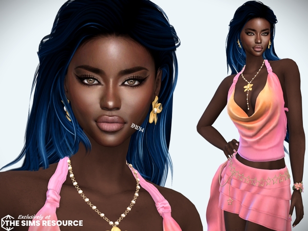 Mix Zara Clancy - The Sims 4 Custom Content
