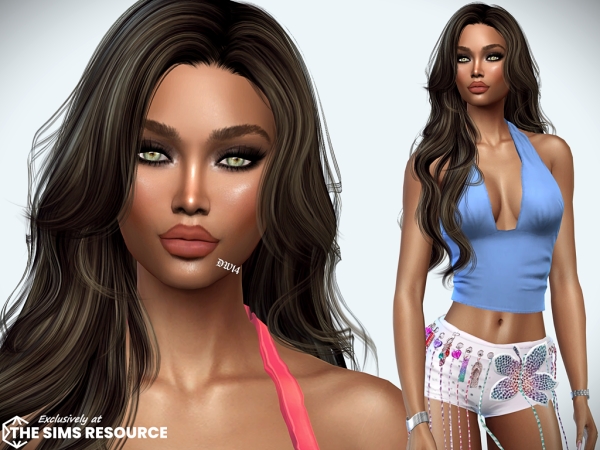 Mix Fabiana Esposito - The Sims 4 Custom Content