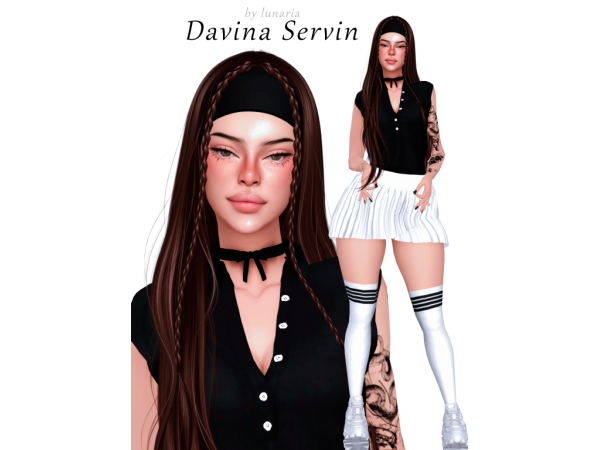 Alpha [lunaria] Сервин - The Sims 4 Custom Content
