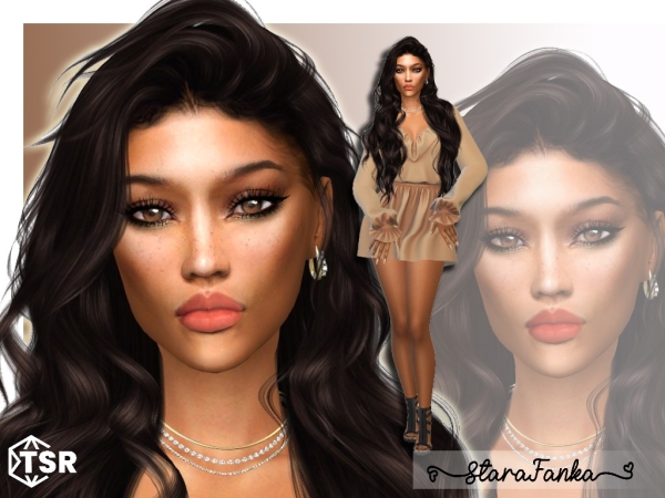 Alpha Sim Myriam Hurtado - The Sims 4 Custom Content