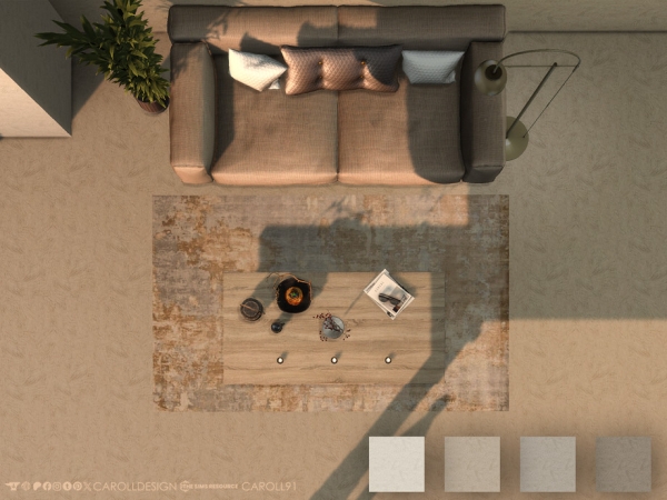 Alpha Argilla Floor - The Sims 4 Custom Content