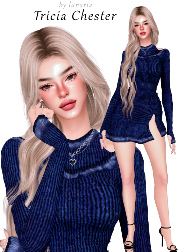 Alpha [lunaria] Честер by simsfinds - The Sims 4 Custom Content