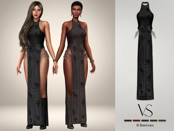 Alpha Dua Dress - The Sims 4 Custom Content