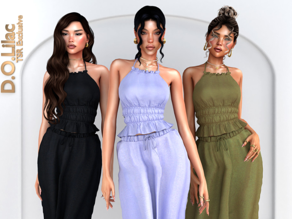 Alpha Boho Chic Set - The Sims 4 Custom Content