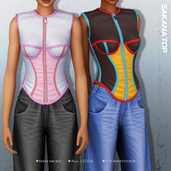 Alpha Belaloallure_Torque collection by simsfinds - The Sims 4 Custom Content