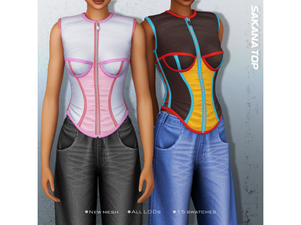Alpha Belaloallure_Torque collection - The Sims 4 Custom Content