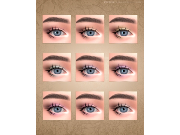 Alpha Eyeshadow 63 HQ - The Sims 4 Custom Content