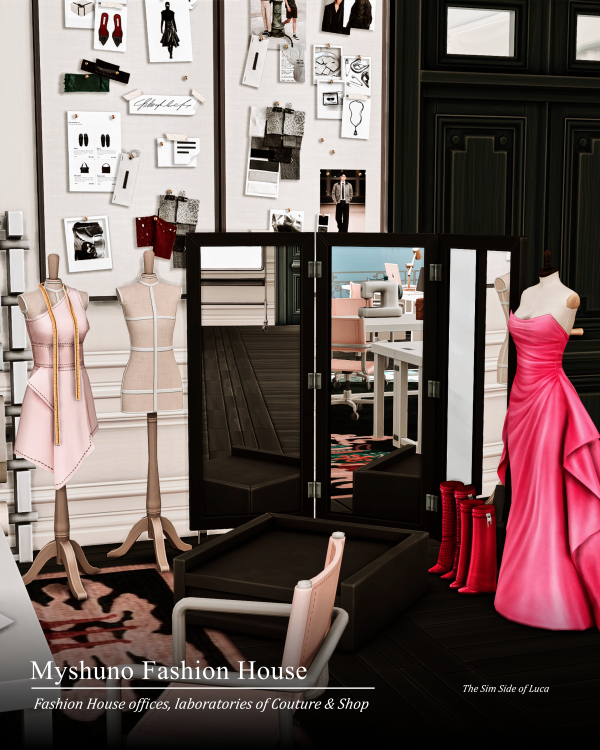 Maxis Match Myshuno Fashion House San Myshuno by simsfinds - The Sims 4 Custom Content
