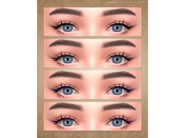Alpha Eyeliner 43 HQ - The Sims 4 Custom Content