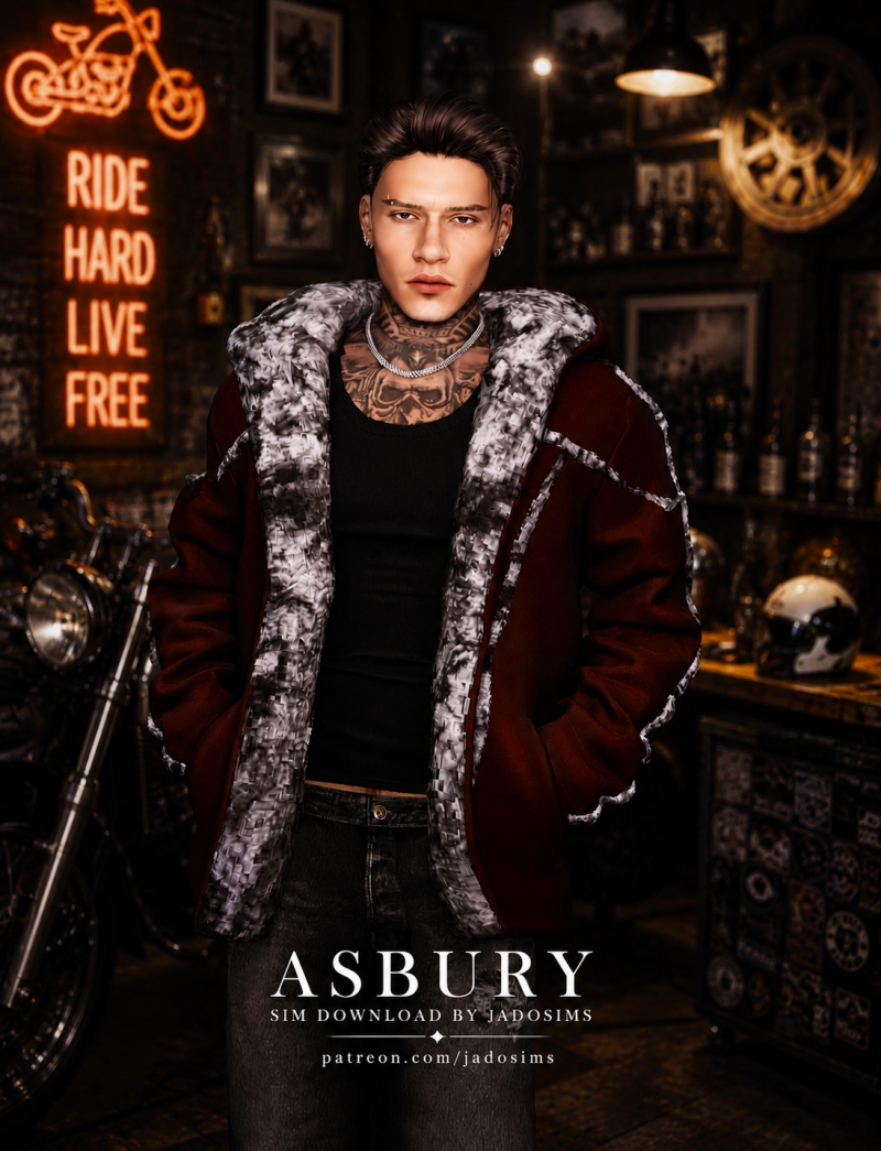 Alpha Asbury (Sim Download) by shopwithflynnn - The Sims 4 Custom Content