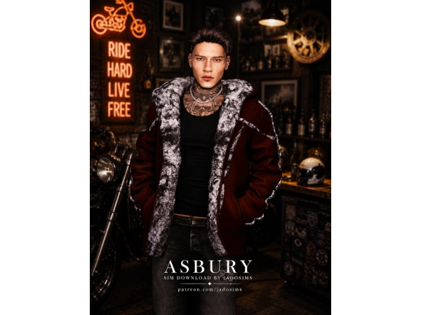 Alpha Asbury (Sim Download) - The Sims 4 Custom Content