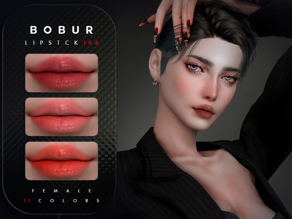 Alpha Semi matte lipstick - The Sims 4 Custom Content