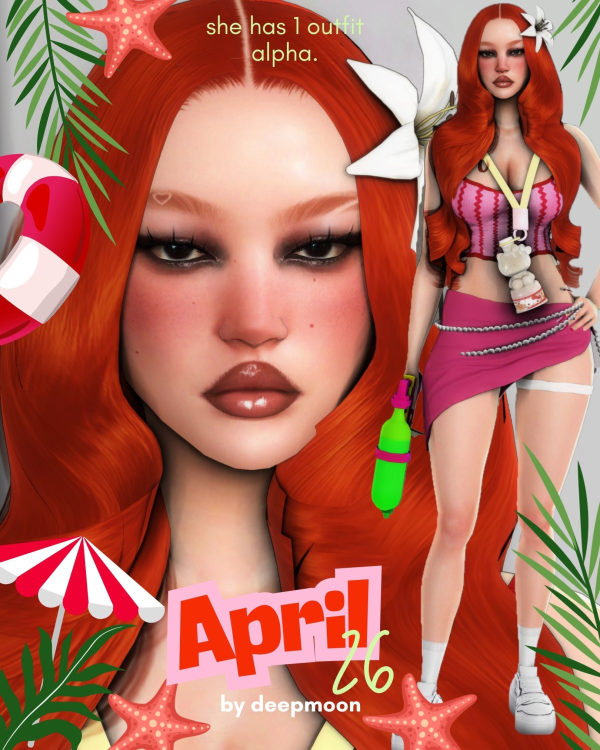 Alpha 𝑨𝒑𝒓𝒊𝒍 𝟐𝟔 by simsfinds - The Sims 4 Custom Content