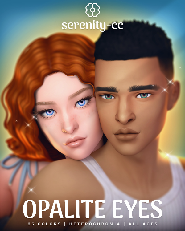 Maxis Match Opalite Eyes by simsfinds - The Sims 4 Custom Content