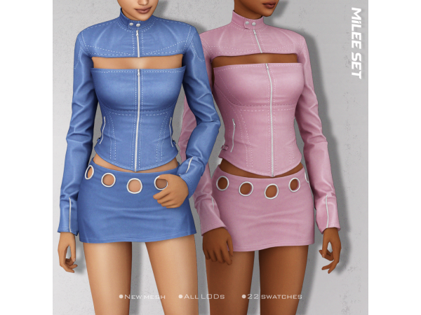 Alpha Belaloallure_Torque collection - The Sims 4 Custom Content