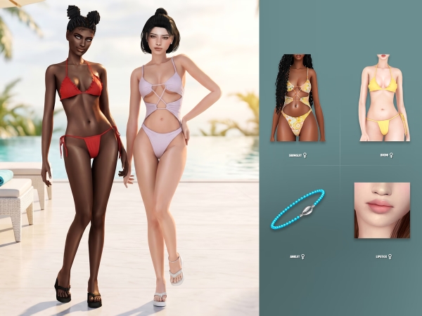 Alpha Kyla Lookbook - The Sims 4 Custom Content