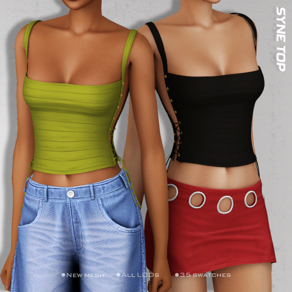 Alpha Belaloallure_Torque collection by simsfinds - The Sims 4 Custom Content